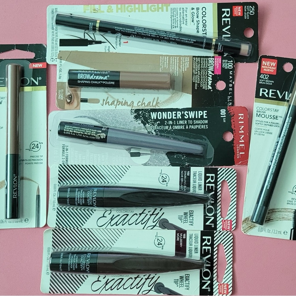Revlon and Rimmel Makeup Set New
